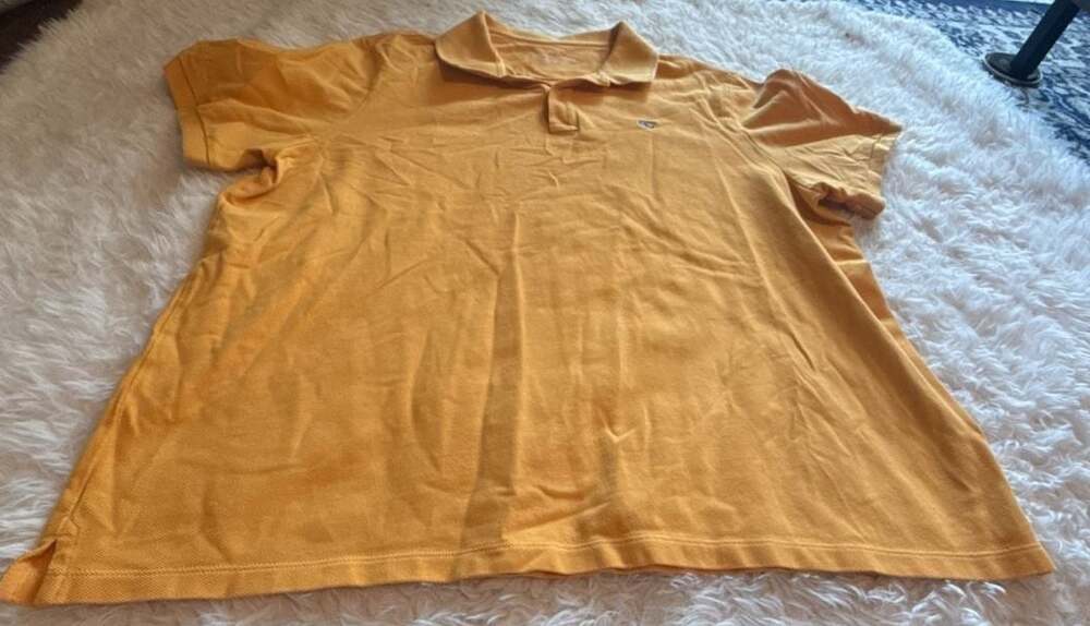 Vineyard Vines Heritage Polo Shirt Mustard Yellow XL